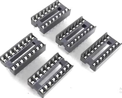 Ihc Microcline 16 PIN IC BASE(PACK OF 5) Electronic Components ...