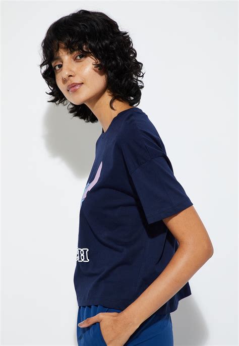 Buy URB_N Women Lilo & Stitch Printed T-shirt Online at just Rs. 499.0 ...