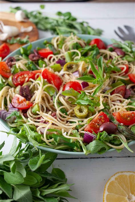 Cold Spaghetti Salad (Quick & Easy)