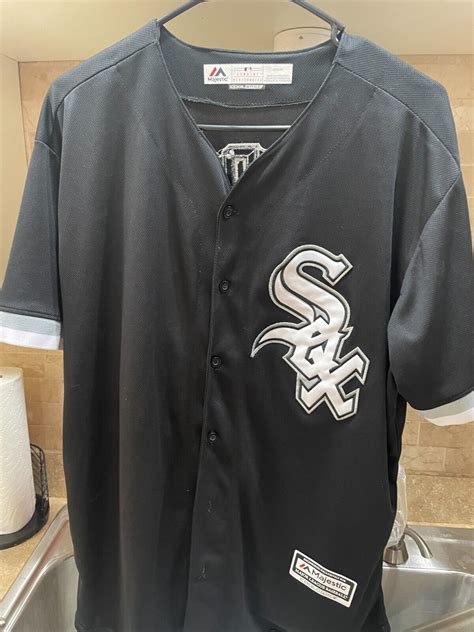 MICHAEL JORDAN BASEBALL JERSEY WHITE SOX MAJESTIC MED | #4658548820