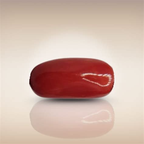 Natural Coral (Moonga) | Certified Gemstone 6.80 Carat – Shiv Kripa ...