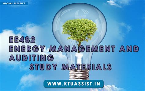 S8 GLOBAL ELECTIVE Energy Management And Auditing Study materials | S8 ...