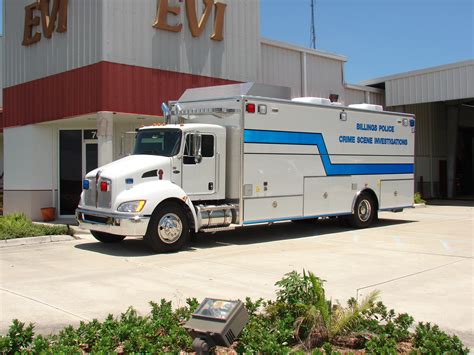 EVI Custom Crime Scene Units | Billings Police Department