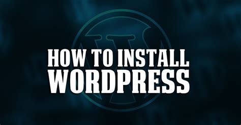 Image result for Install WordPress