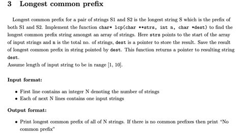 Image result for Longest Common Prefix String