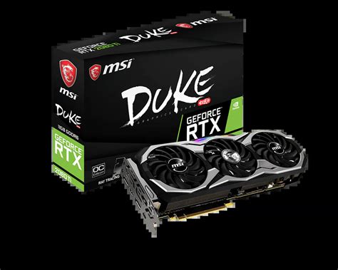 Specification GeForce RTX 2080 Ti DUKE 11G OC | MSI Global - The ...