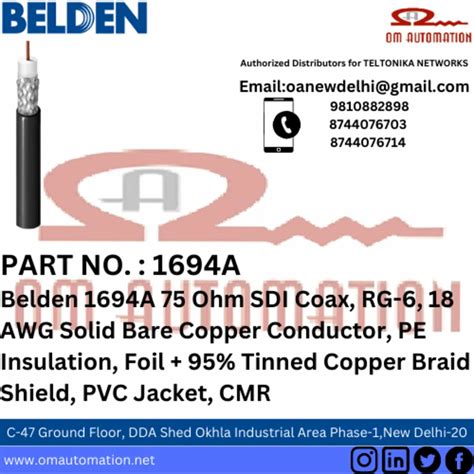 Communications Cables - BELDEN YZ 65745 PROFIBUS ARMOURED DP CABLE ...