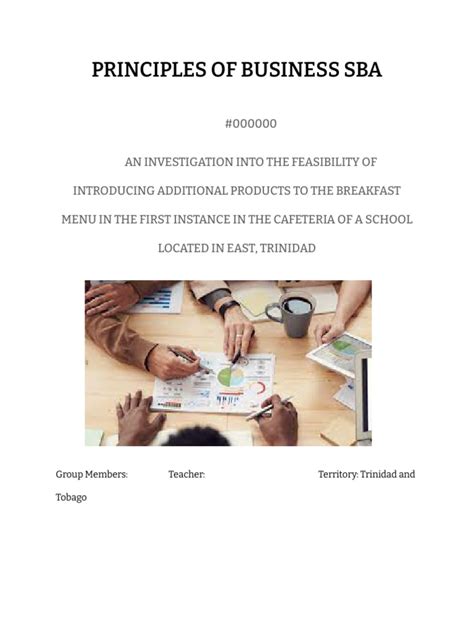 Principle of Business Cover Page 的图像结果