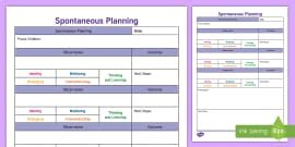 OSHC Activity Plan Template