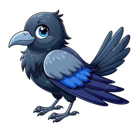 Cute Crow Clipart
