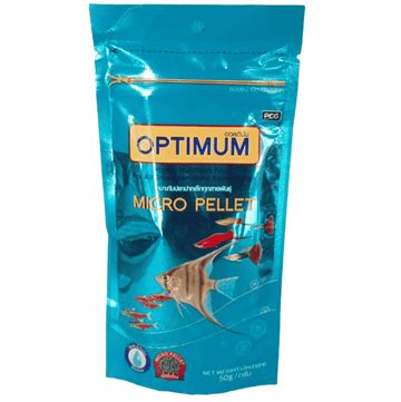 Optimum Micro Pallets Fish Food 50 gram pouch – Onyx Aqua & Pet Studio