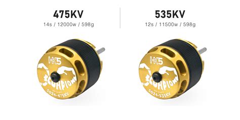 Scorpion HK5-5024-535kv (6 x 36mm shaft) - Scorpion Power System