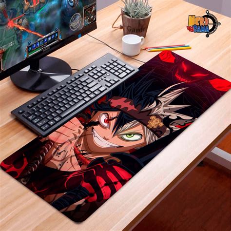 Mouse Pad Gamer anime Black Clover 90x40cm Antiderrapante - Modelos ...
