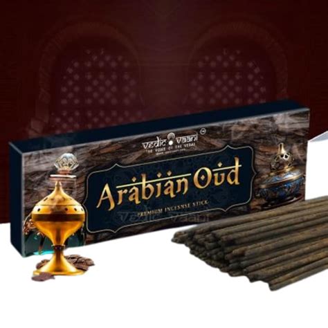 Vedic Vaani Arabian Oud (Oudh) Agarbatti Pure and Natural Incense ...