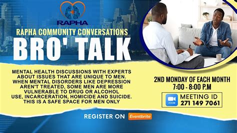 BRO TALK - Rapha Community Conversations, September 11 2023 | Online ...