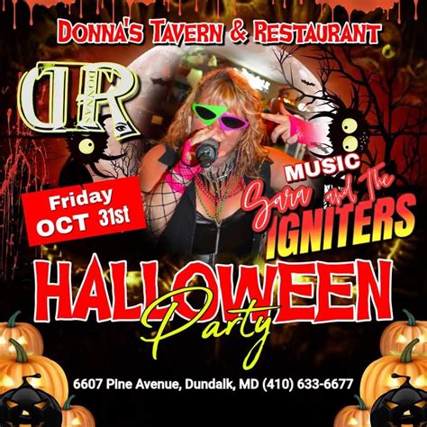 Annual Halloween Party with Sara and the Igniters, Donna's Tavern ...