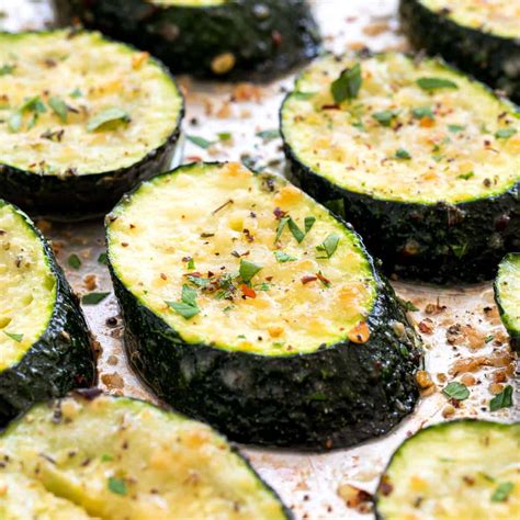 Herb Roasted Zucchini with Parmesan - Jessica Gavin