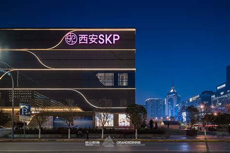 西安SKP - 夜景照明|摄影|环境/建筑摄影|叁山建筑影像 - 原创作品 - 站酷 (ZCOOL)