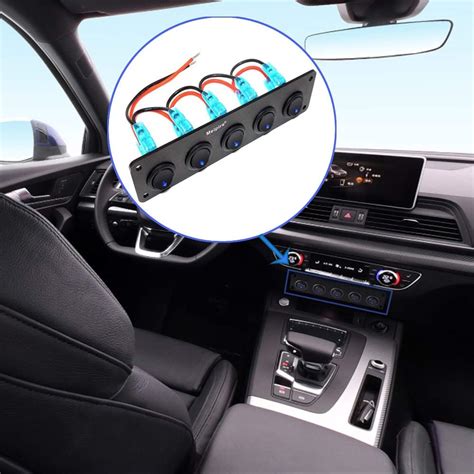 Meikuler Meipire 5 Gang Rocker Switch Panel ON-Off Switch India | Ubuy