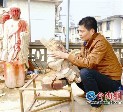 漳州雕塑师傅黄守正干了33年 打算去申请非遗 - 民生 - 东南网漳州频道