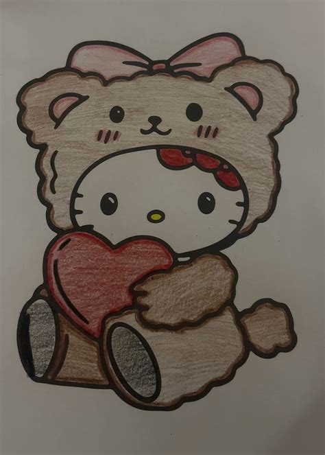 Hello Kitty Drawing Ideas