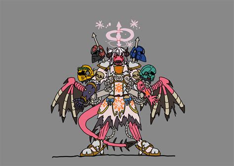 Daemon Princess Mika : r/ImaginaryWarhammer