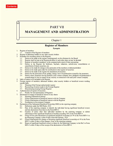 Company Act Initial Chaptes ... brom Bharat Books - Chapter 1 Register ...