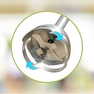 Buy Inalsa Hand Blender Robot INOX 1000S Powerful Stick, Super Silent ...