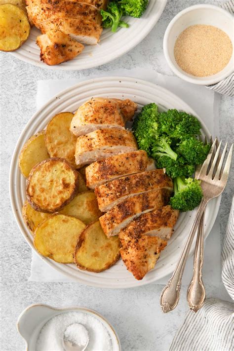 Air Fryer Grilled Chicken | Cook At Home Mom