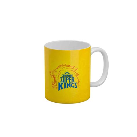 CSK Logo Coffee Ceramic Mug 350 ML-FunkyDecors