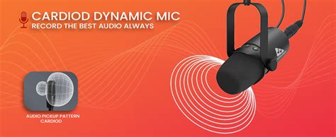 Audio Array AM-C37 Premium USB/XLR Dynamic Podcast Microphone | Volume ...