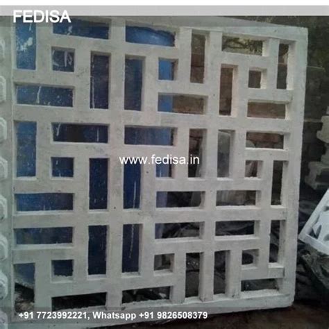 Cement Railing Jali front wall design in indian house simple modern ...