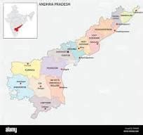 a) Locate the following in the given outline map of Andhra Pradesh. i ...