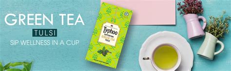 Typhoo Tulsi Green Tea 25 Tea Bags(Pack of 2) : Amazon.in: Grocery ...