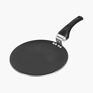 Buy Home Centre Corsica Red Textured Aluminium Concave Griddle Tawa- 25 ...