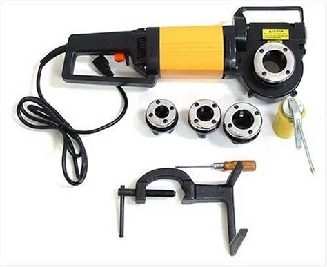 Image result for Using a Portable Electric Pipe Threader