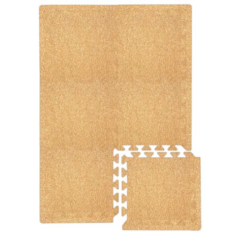 Cork Expandable Floor Mat - The Best Natural Gym Flooring – Yoloha Yoga