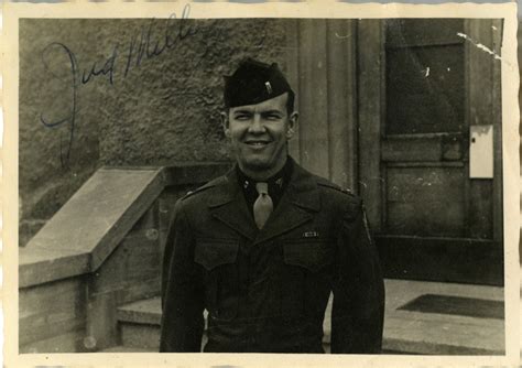 Lt. Jud Miller at the Headquarters Special Troops ADSEC, Germany, 1945 ...
