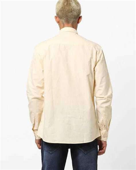 Netplay Men Solid Party Yellow Shirt - Buy Netplay Men Solid Party ...