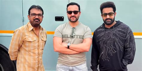 Saif Ali Khan joins the sets of NTR 30, to play the antagonist in ...