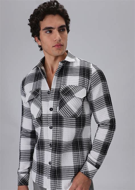 Buy Men's Check Shirts Online in India | Banana Club