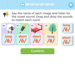Long and Short Vowels in One Syllable Words - Quiz by Kids Academy
