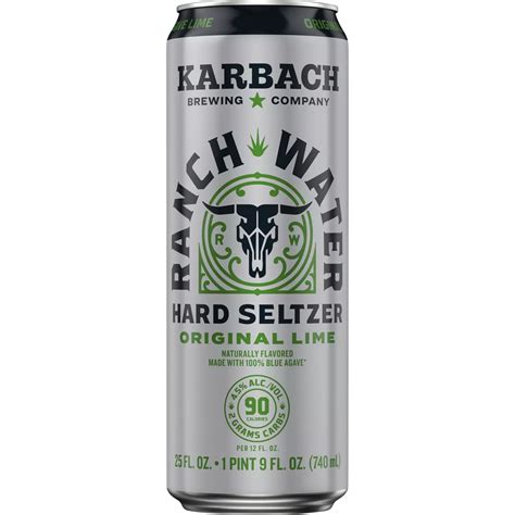 Karbach Ranch Water Original Lime Hard Seltzer - Shop Beer at H-E-B