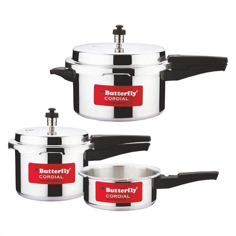 Buy Butterfly Cordial 2, 3 & 5 Litres Pressure Cookers | Outer Lid ...