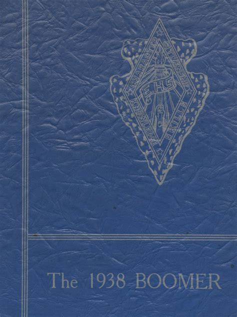 1938 yearbook from El Reno High School from El reno, Oklahoma for sale