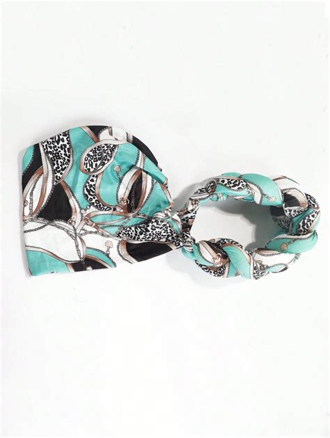 Women's Turbans, Hand-Woven Twist Design, Fashionable Printed Luxury ...