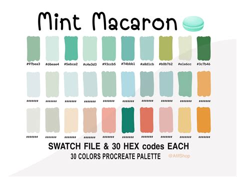 Mint Color Code