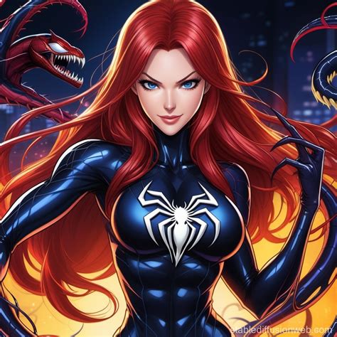 Mary Jane She Venom Transformation
