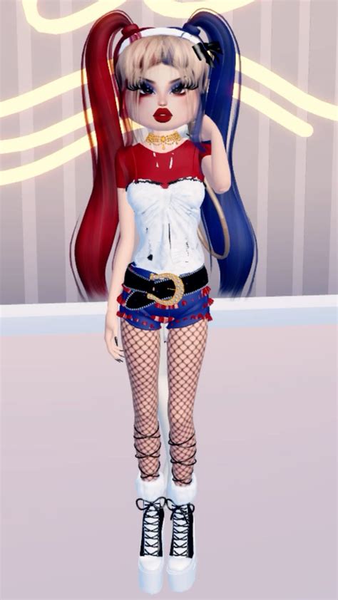 Dress To Impress (DTI) Harley Quinn THEME: Villains/Cosplay | Villain ...