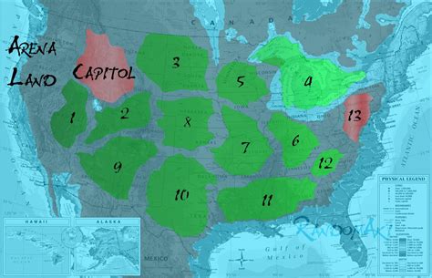 Hunger Games District Map Usa Web Based On Maps Of Panem Shown In The ...